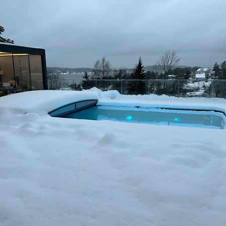 Leilighet I Sorlandshus I Son - Sjoutsikt - Naer Son Spa Экстерьер фото